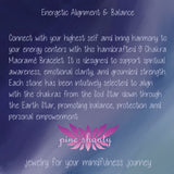 9 Chakra Macramé Bracelet Energetic Alignment & Balance