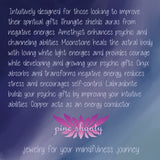 EMF + Spiritual Shielding | Spiritual Growth + Empath Protection Bracelet | Shungite + Amethyst + Moonstone + Onyx + Labradorite + Copper