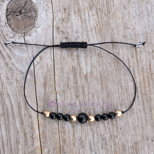 Negativity Protection + Energy Grounding | Black Tourmaline | Earth Star Chakra + Base Chakra |