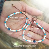 Speak Your Truth | Throat Chakra Beaded Bracelet Stack | Kyanite Bracelet | High Vibrations Healing |