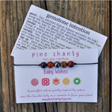 Mens Fertility Bracelet | Garnet + Carnelian + Hematite + Tiger Eye + Red Jasper | Fertility Wish Bracelet | IVF Gift | Fertility Gift |