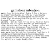 Purification + Transformation | Garnet + Labradorite + Smoky Quartz | Energizing Crystals |