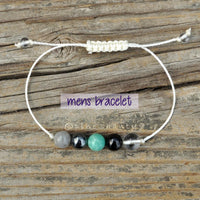 Mercury Retrograde Protection Rx Energy Balancing | Amazonite + Black Tourmaline + Hematite + Labradorite + Clear Quartz |