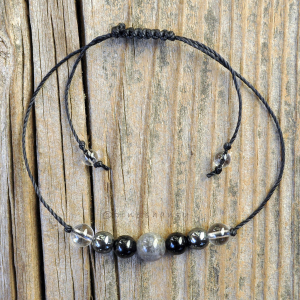 Black tourmaline shop and labradorite together